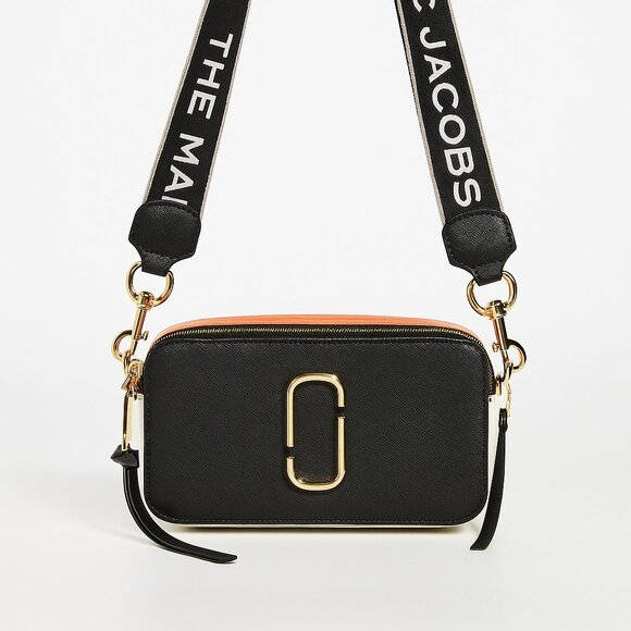 Marc Jacobs Handbags - Marc Jacobs Snapshot Camera Bag • Black Orange
